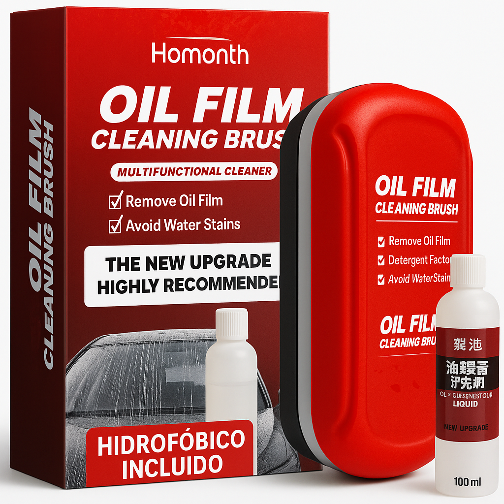 OIL-FILM / Esponja + liquido Antiempañante